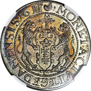 RR-, Zygmunt III Waza, Ort 1611, Gdańsk, R4