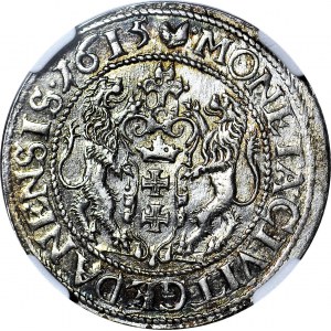 Zygmunt III Waza, Ort 1615, Gdańsk, stary typ popiersia