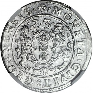 Zygmunt III Waza, Ort 1623 Gdańsk, PR, menniczy