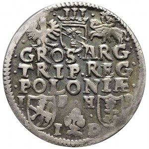 Zygmunt III Waza, Trojak 1596, Poznań, ładny