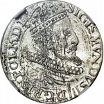 R-, Zygmunt III Waza, Grosz 1604, Kraków, litera C pod orłem, menniczy, rzadki