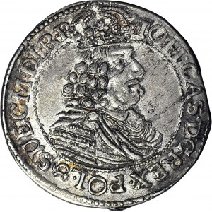 RR-, Jan Kazimierz, Ort 1664 Toruń, błąd w napisie TIIRVNENSIS