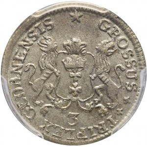 August III Sas, Trojak 1758, Gdańsk, menniczy
