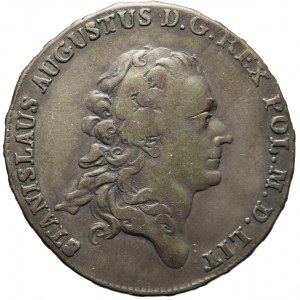 R-, Stanisław A. Poniatowski, Półtalar 1778, Warszawa, R2