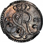 Stanisław A. Poniatowski, Grosz 1767, menniczy