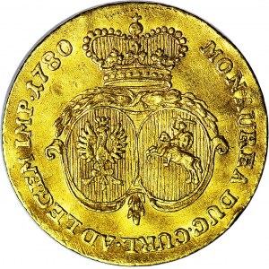 RR-, Kurlandia, Piotr Biron, Dukat 1780, Mitawa, R4