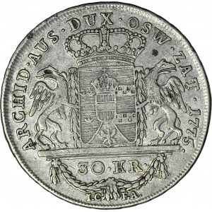 R-, Zabór Austriacki, Dwuzłotówka 1775