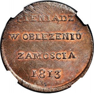 RR-, Oblężenie Zamościa, 6 groszy 1813, WZORCOWY