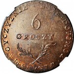 RR-, Oblężenie Zamościa, 6 groszy 1813, WZORCOWY