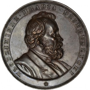 Wł. hr. Dzieduszycki, Medal 1877, na pamiątkę wystawy rolniczej we Lwowie