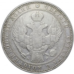 Zabór Rosyjski, 10 złotych = 1 1/2 rubla 1833, Petersburg