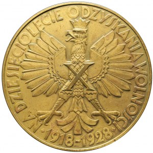 Medal na X-lecie Odzyskania Wolności 1928