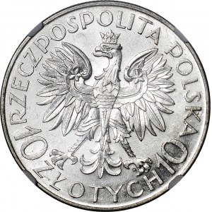 10 złotych 1933, Sobieski, menniczy