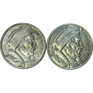 2 szt. 10 złotych 1933, Sobieski