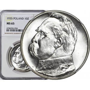 10 złotych 1935, Piłsudski, wyśmienity