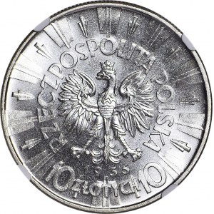 10 złotych 1935, Piłsudski, wyśmienity