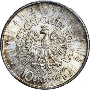 10 złotych 1938, Piłsudski, menniczy