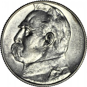 5 złotych 1934, Piłsudski, orzeł strzelecki, menniczy