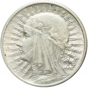 2 złote 1934, Głowa kobiety, Warszawa