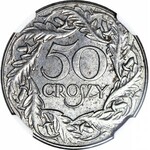50 groszy 1938 NIENIKLOWANE, mennicze