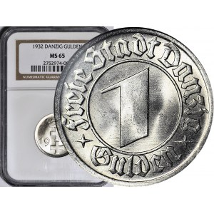 Wolne Miasto Gdańsk, 1 gulden 1932, menniczy