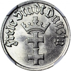 Wolne Miasto Gdańsk, 1/2 guldena 1932, mennicze