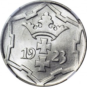 Wolne Miasto Gdańsk, 10 fenigów 1923, mennicze