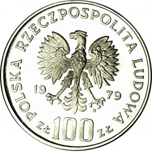 100 złotych 1979, PRÓBA NIKIEL, Ryś