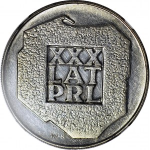 R-, 200 Złotych 1974, XXX LAT PRL, odwrotka 180 st.