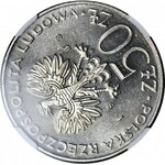 R-, 50 złotych 1983 Sobieski, SKRĘTKA 225 stopni, rzadki