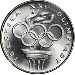 200 złotych 1976 Igrzyska XXI Olimpiady, stempel zwykły, mennicze