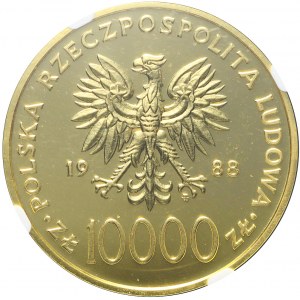 10 000 złotych, Jan Paweł, 1988, mennicze