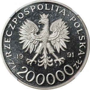 200.000 złotych 1991, Próba NIKIEL, Gen. L. Okulicki Niedźwiadek