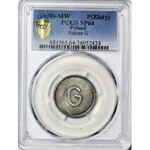 RR-, 1 złoty 1990, PRÓBA, rzadkość