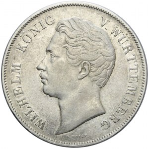 Niemcy, Wirtembergia, Wilhelm I, 2 guldeny 1847