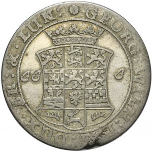 Niemcy, Brunszwik Luneburg, Jerzy Wilhelm 2/3 talara 1692
