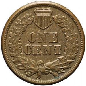 USA, 1 cent 1864, Filadelfia, menniczy