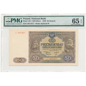 50 złotych 1946, ser. Ł