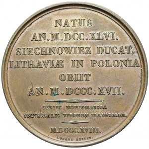 Medal Tadeusz Kościuszko, 1818, piękny