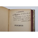 Milosz, Oskar Władysław, Poemes. Paris, 1915; Eugene Figuiere &amp; Cie.