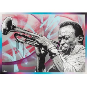 Michal Flour (b. 1989), Miles Davis, 2021