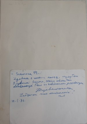 Maja Berezowska(1893-1978),Lilie w dzbanku,1973
