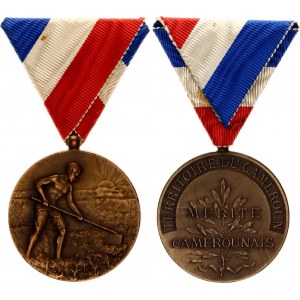 Cameroon Medal of Merite Knight Bronze Class 1946 - 1959