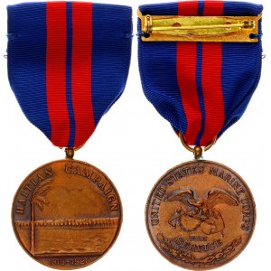 United States Second Haitian Campaign Marine Service Medal 1921