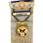 United States Labor Day Organizer Badge 20 -th Century