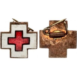 Japan Red Cross Pin 1940 - 1950