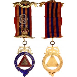 Freemasons Vice-President Badge Walsall & Soth Staffs C.C. 1925