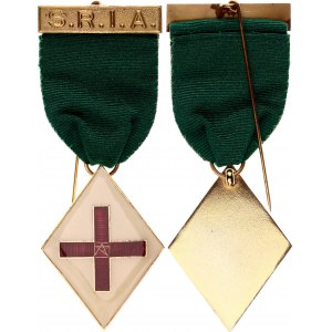 Freemasons S.R.I.A. Members Badge 20 -th Century