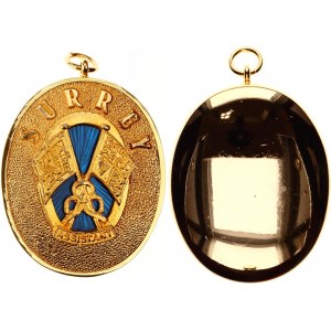 Freemasons Surrey Lodge Assistant Badge 20 -th Century