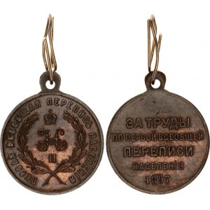 Russia Medal for General Census 1897